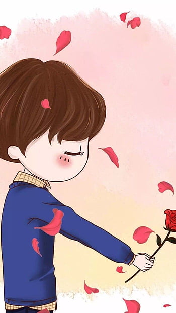 Korean Cartoon Love, Korean Couple Cartoon HD phone wallpaper | Pxfuel