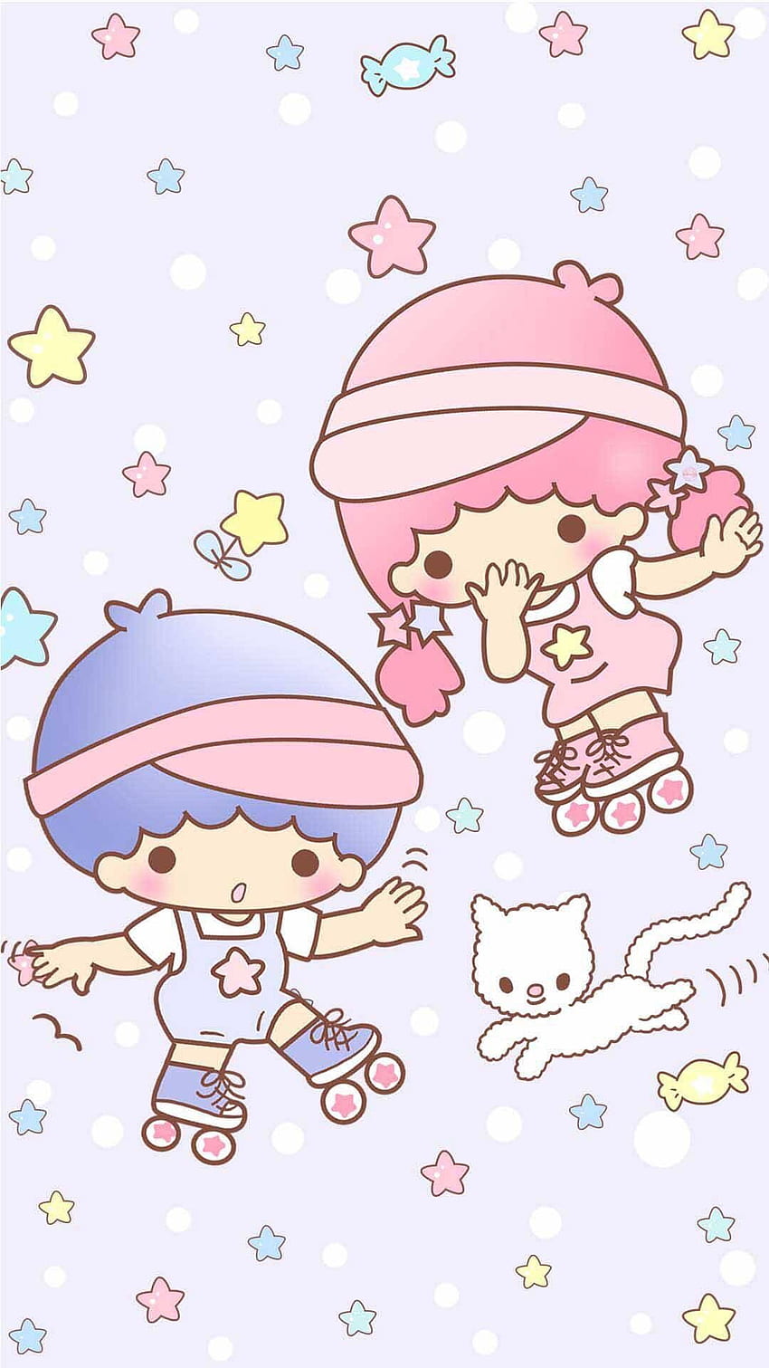 Little Twin Stars. Hello Kitty & Friends. Little twin HD phone wallpaper