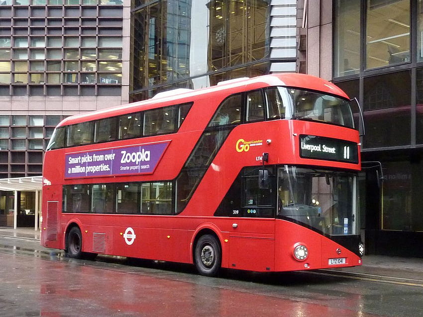 Le migliori linee di autobus di Londra per fare un giro turistico, autobus a due piani Sfondo HD