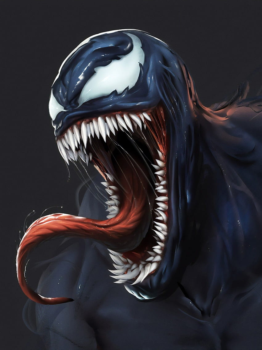 Venom, Scream, Tongue, Artwork for Apple iPad Mini, Apple IPad 3, 4 HD ...