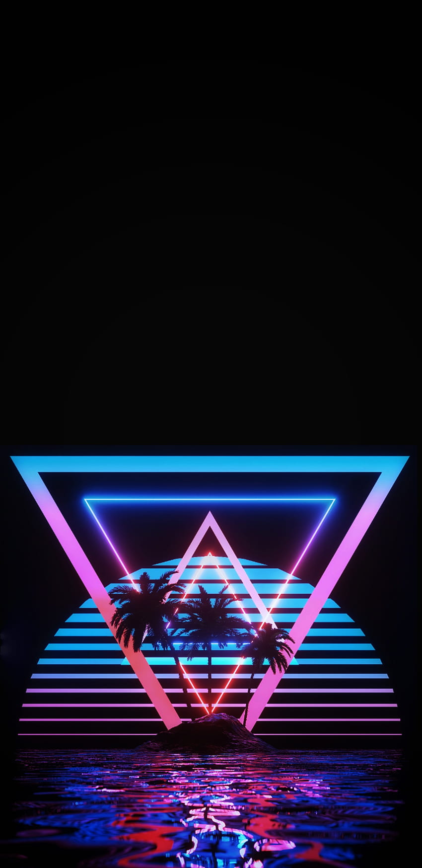 Neón, neon, black, morado HD phone wallpaper