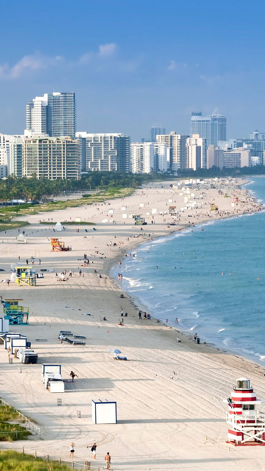 Miami Beach, Florida del Sur fondo de pantalla del teléfono | Pxfuel