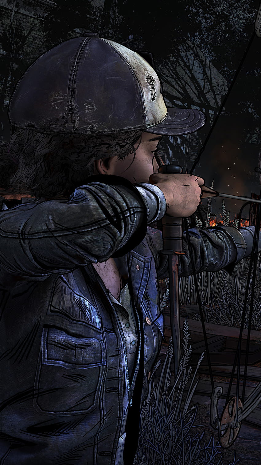 Видео игра The Walking Dead: The Final Season, Clementine Phone HD тапет за телефон