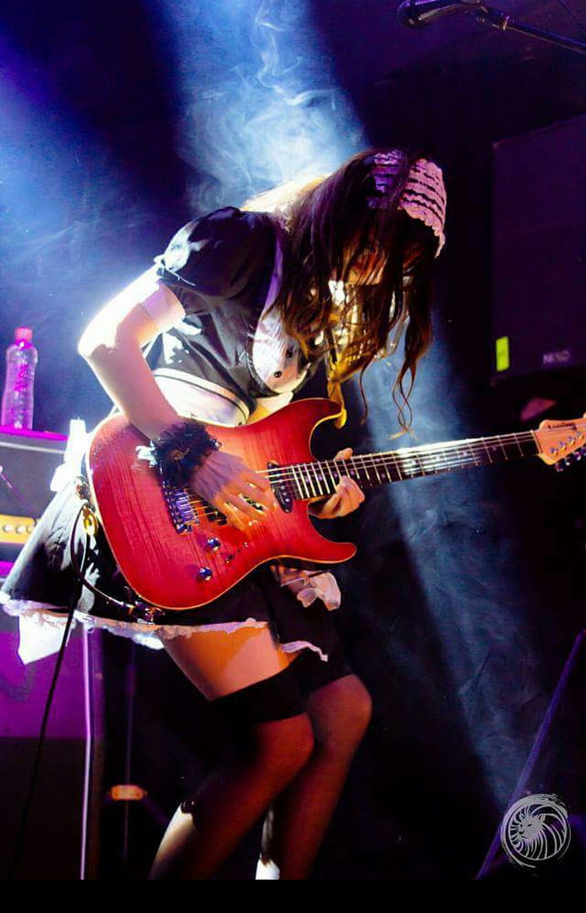 Band Maid - Kanami. Japanese girl band, Female guitarist, Girl bands HD phone wallpaper