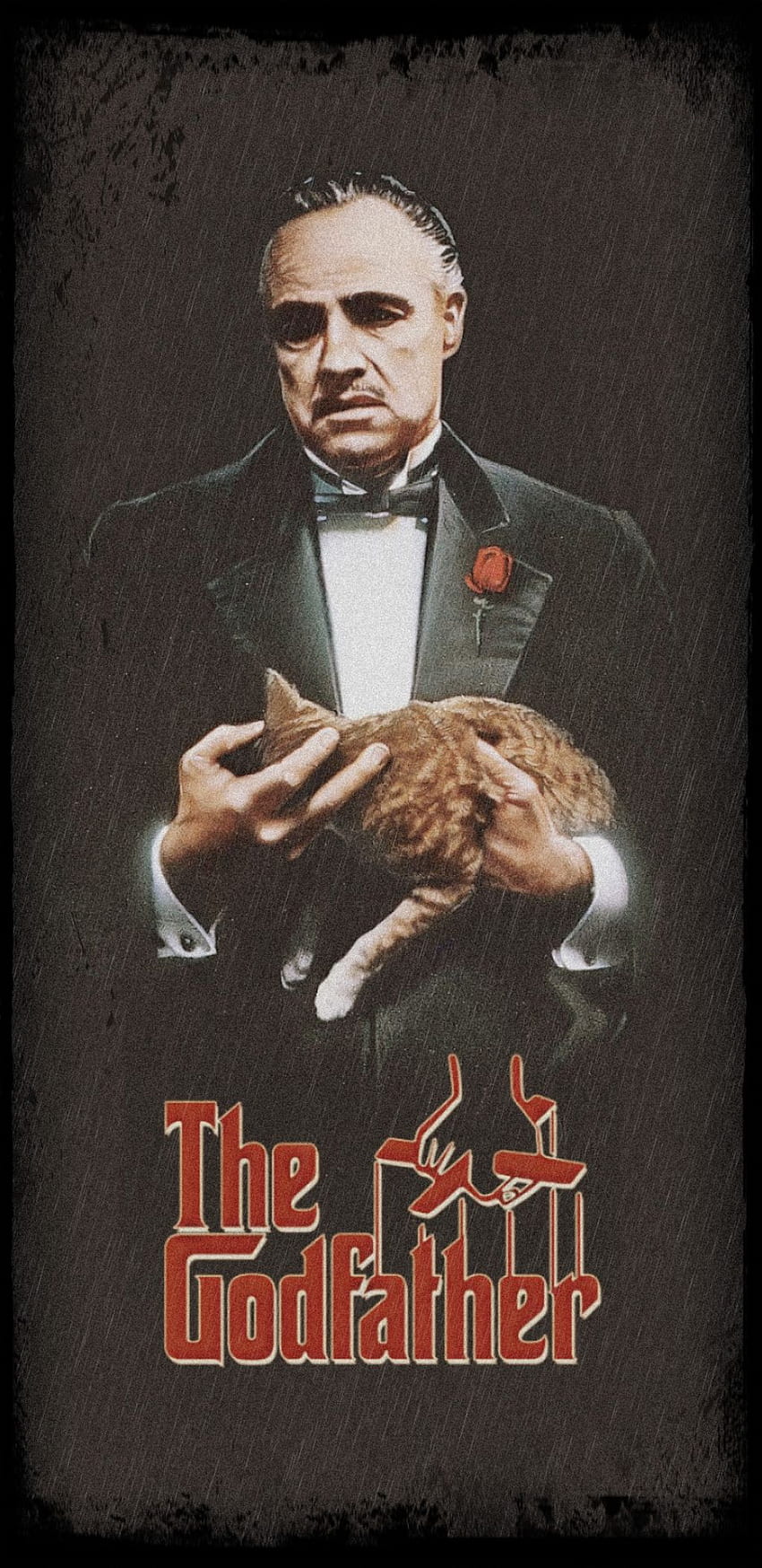 parrain, affiche, film, t-shirt, personnage fictif, couverture de livre, The Godfather Movie Poster Fond d'écran de téléphone HD