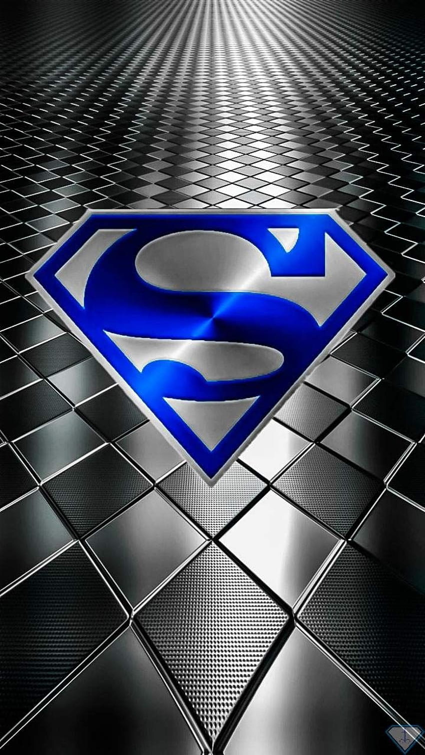 logotipo de superhombre fondo de pantalla del teléfono