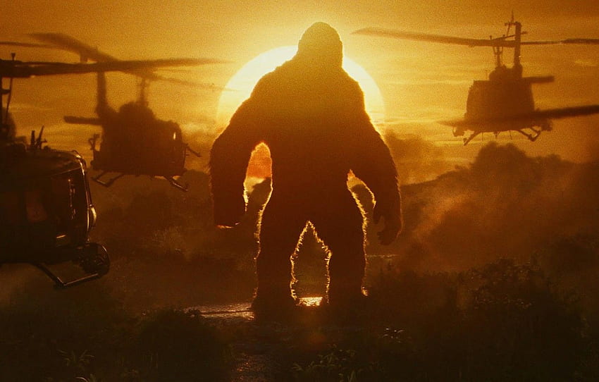 cinema, army, movie, gorilla, film, strong, Kong, King Kong HD wallpaper