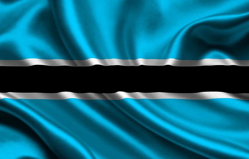 White, Flag, Strip, Blue, Black, Texture, Flag, Botswana, Botswana, The Republic Of Botswana, Republic of Botswana for , section текстуры HD wallpaper