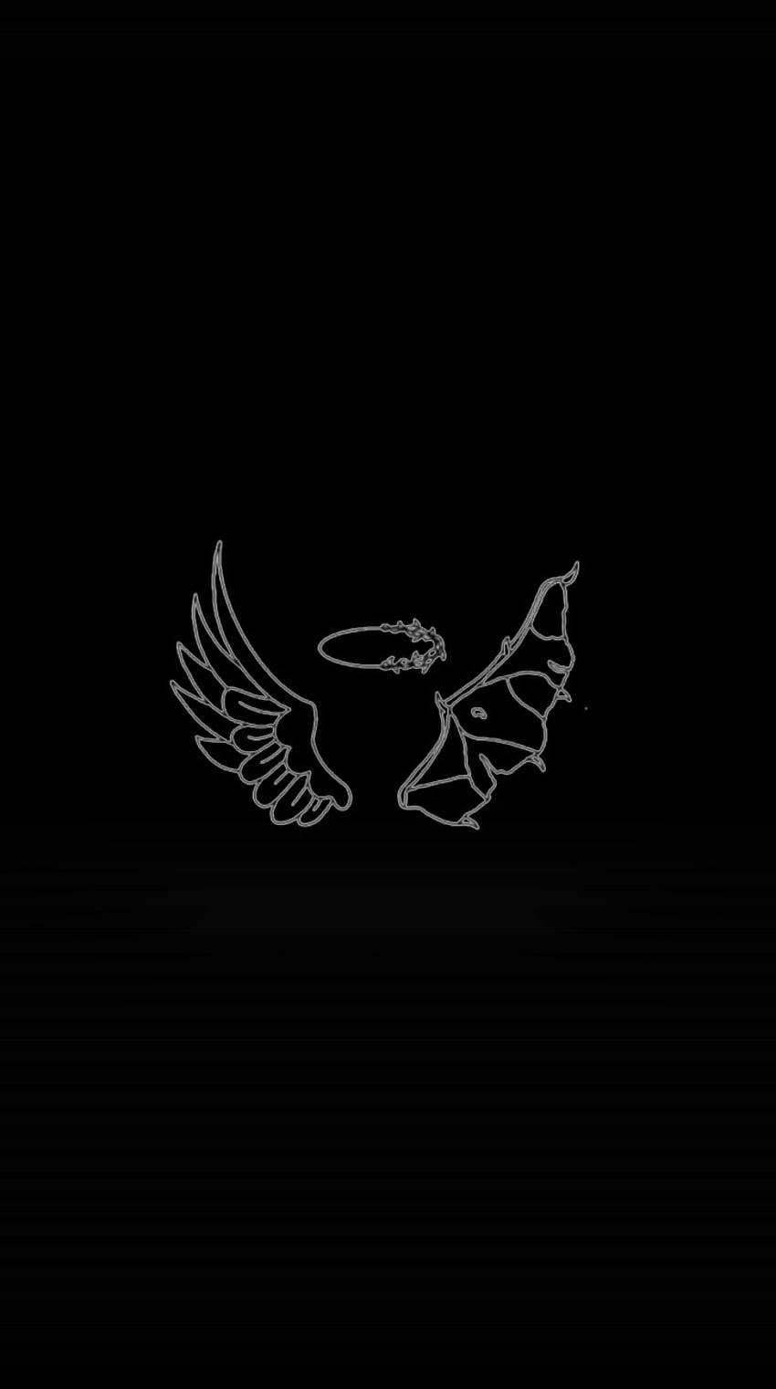 Bad angel, symbol, art HD phone wallpaper | Pxfuel