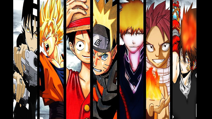 Every Anime Character, Anime All Characters HD wallpaper