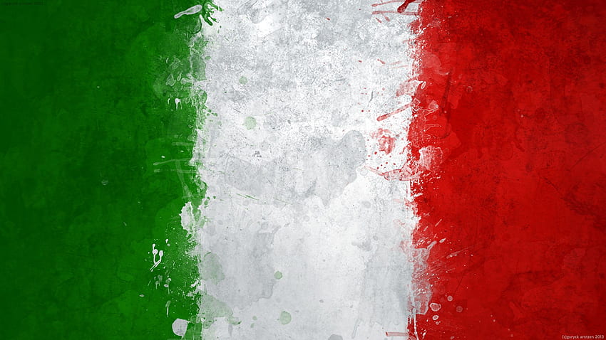Italian flag, Cool Italy HD wallpaper