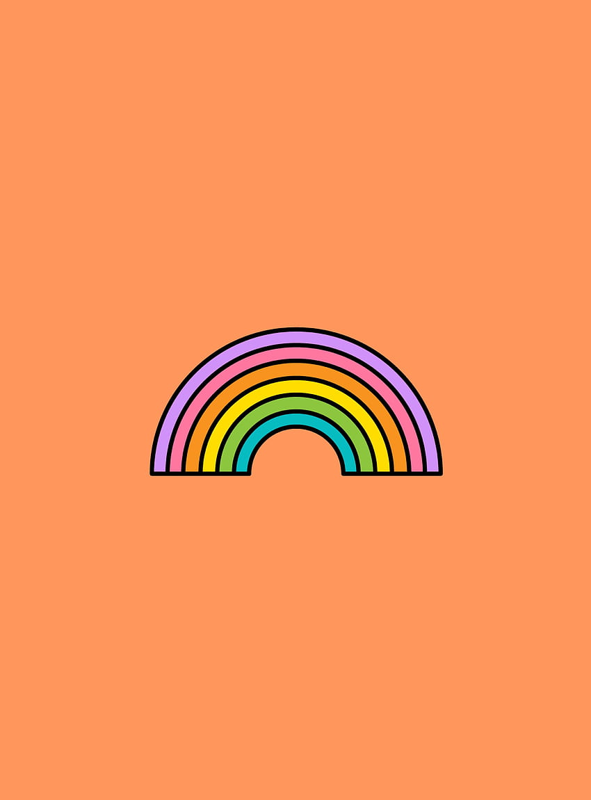 IPhone Cute Rainbow, Girly Rainbow HD phone wallpaper | Pxfuel