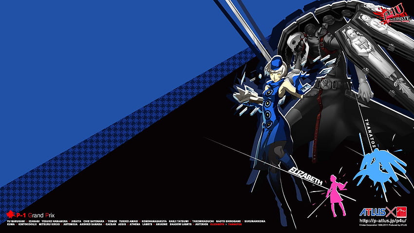 Video games Persona series Persona 4 Persona 3 Thanatos Elizabeth (Persona 3) . HD wallpaper
