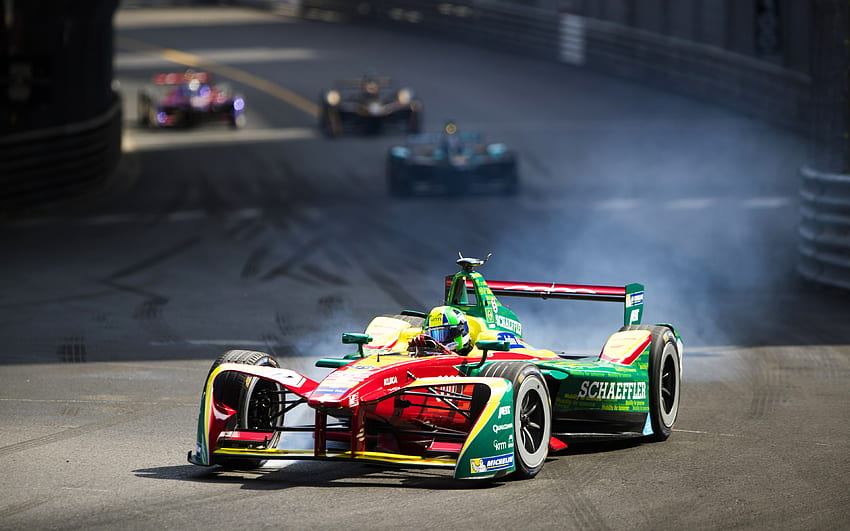 Lucas Di Grassi, Rennstrecke, ABT Schaeffler, Formel E HD-Hintergrundbild