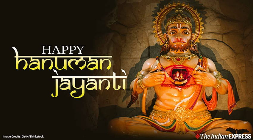 Happy Hanuman Jayanti 2020: życzenia, status, wiadomości, cytaty, , pozdrowienia Tapeta HD
