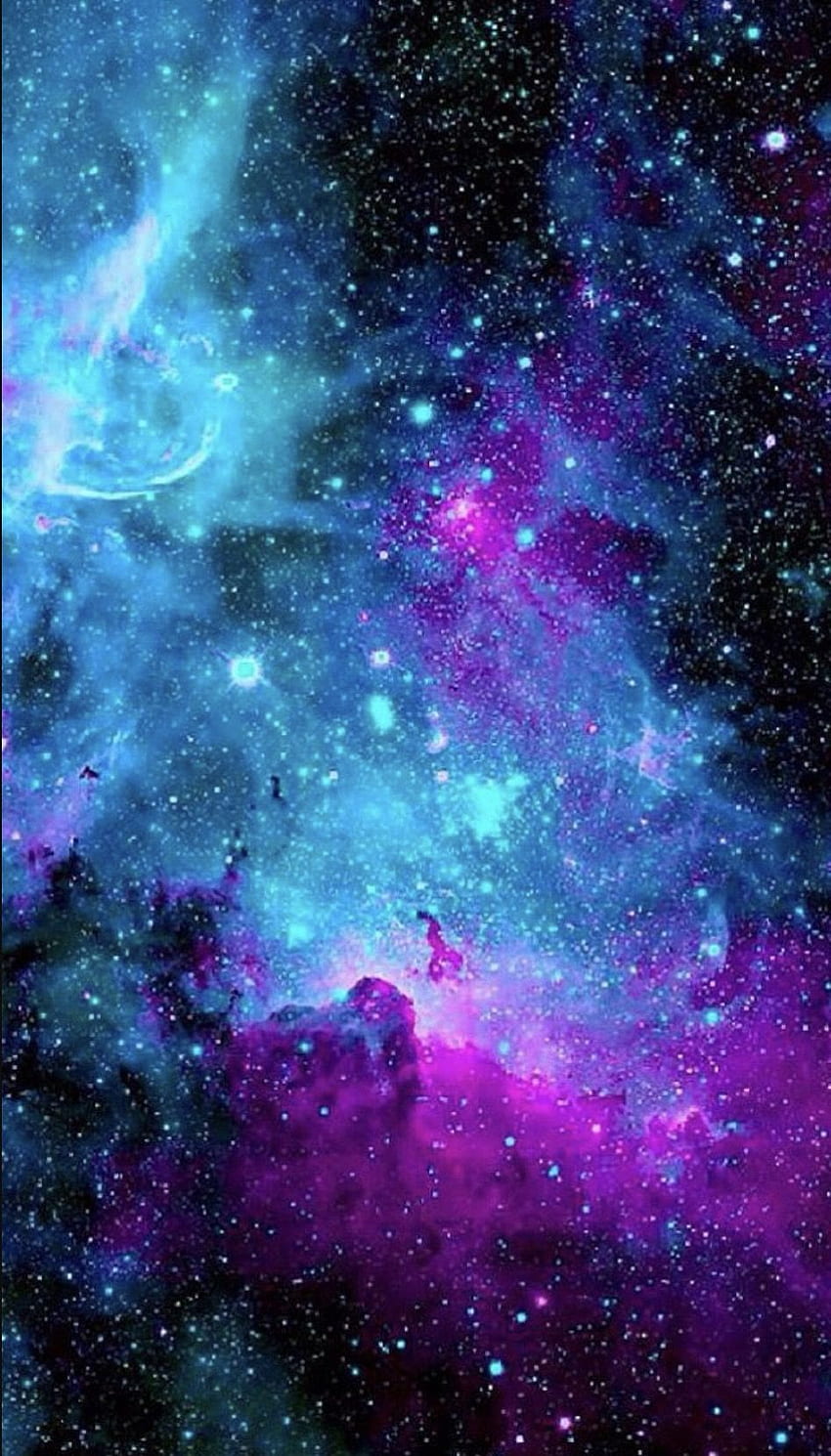 Nebulosa, Galaxia Púrpura, Teléfono Galaxy fondo de pantalla del teléfono