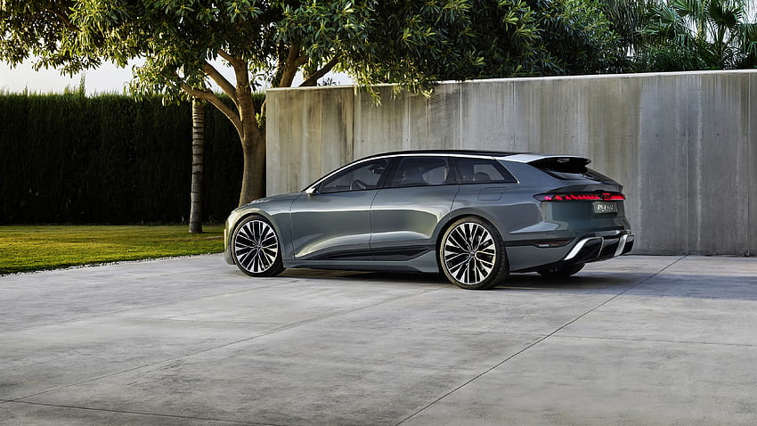 Audi A6 Avant E Tron Concept 2022 자동차 2대 HD 월페이퍼