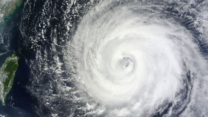 台風ムイファ - 宇宙、熱帯性暴風雨 高画質の壁紙