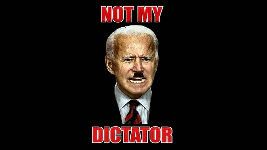Demented Dictator, marxists, nazi, biden, dictator HD wallpaper