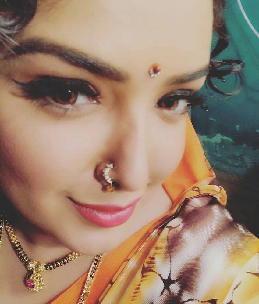 Amrapali Dubey Bhojpuri Schauspielerin - Mädchen - HD-Handy-Hintergrundbild