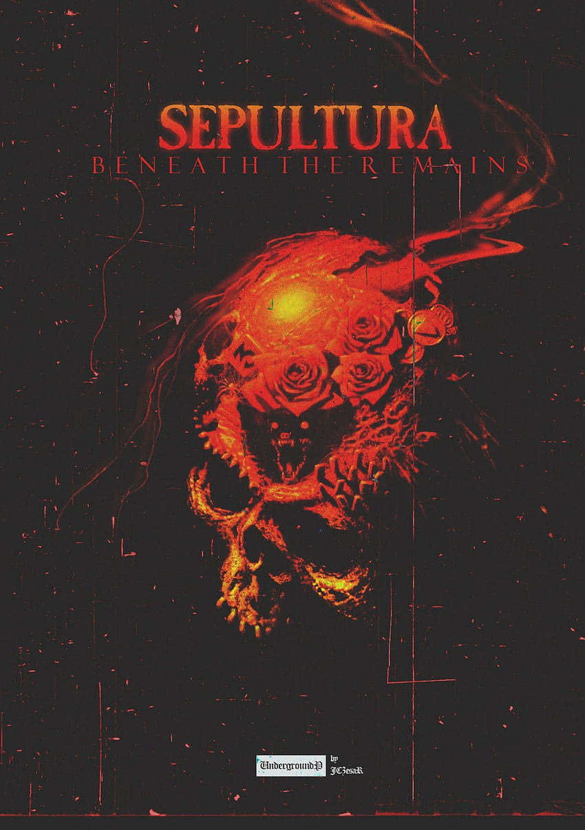 jczesar: „Sepultura – pod ruinami (1989) plakatowa petycja Tapeta na telefon HD