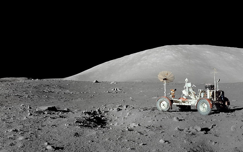 НАСА пълен и фон, НАСА Луна HD тапет