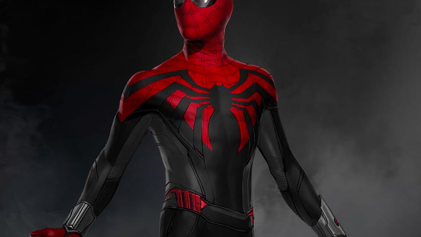 Black And Red Spider Man Suit Debuts On 'Far From Home' Set HD wallpaper