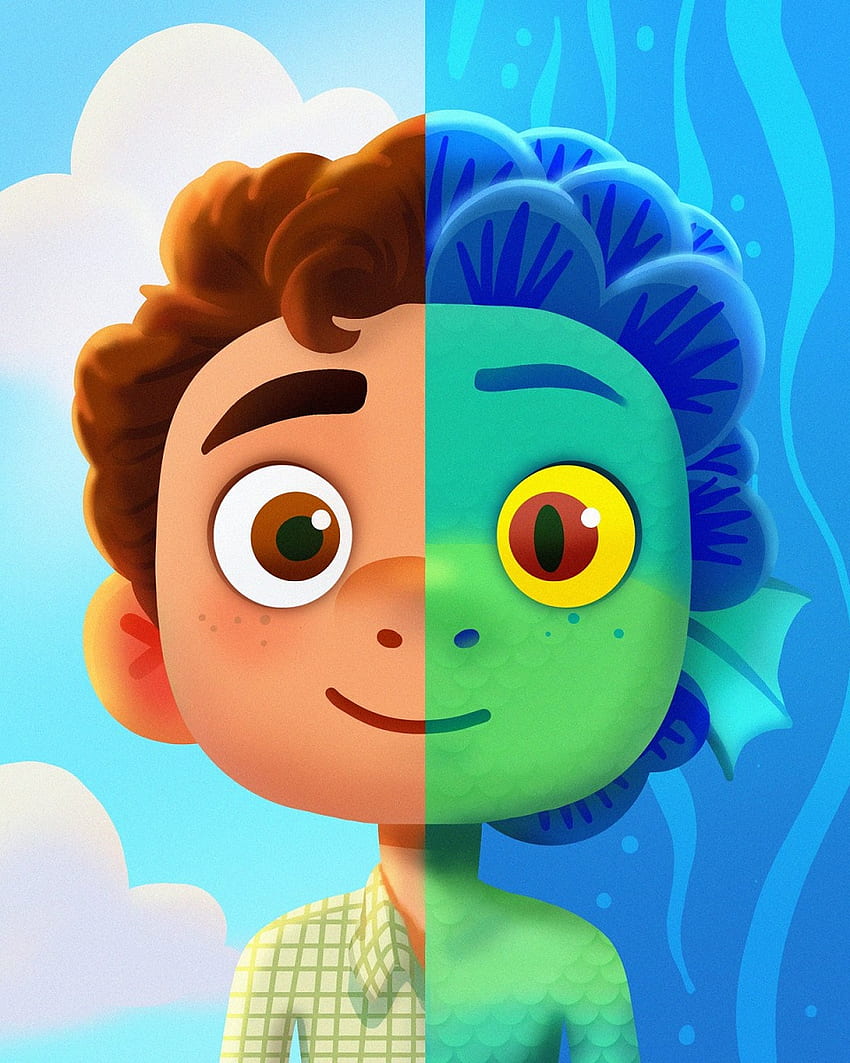 Luca Pixar Luca and Alberto Character Posters HD phone wallpaper | Pxfuel