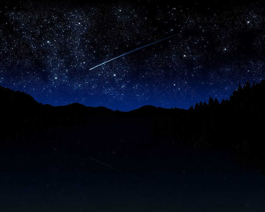 Night Sky, Beautiful Starry Night Sky HD wallpaper