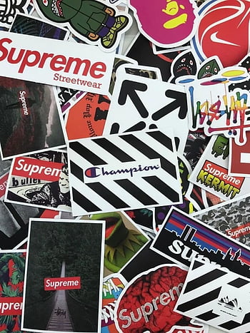 Supreme Box Logo Sticker Pack (5 Stickers) – Hypebeast Hideaway