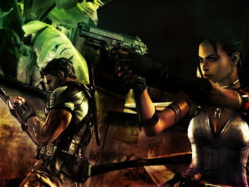 Wallpaper : Resident Evil, comics, Chris Redfield, Resident Evil 5, Sheva  Alomar, screenshot, 1920x1080 px, fiction 1920x1080 - - 549716 - HD  Wallpapers - WallHere