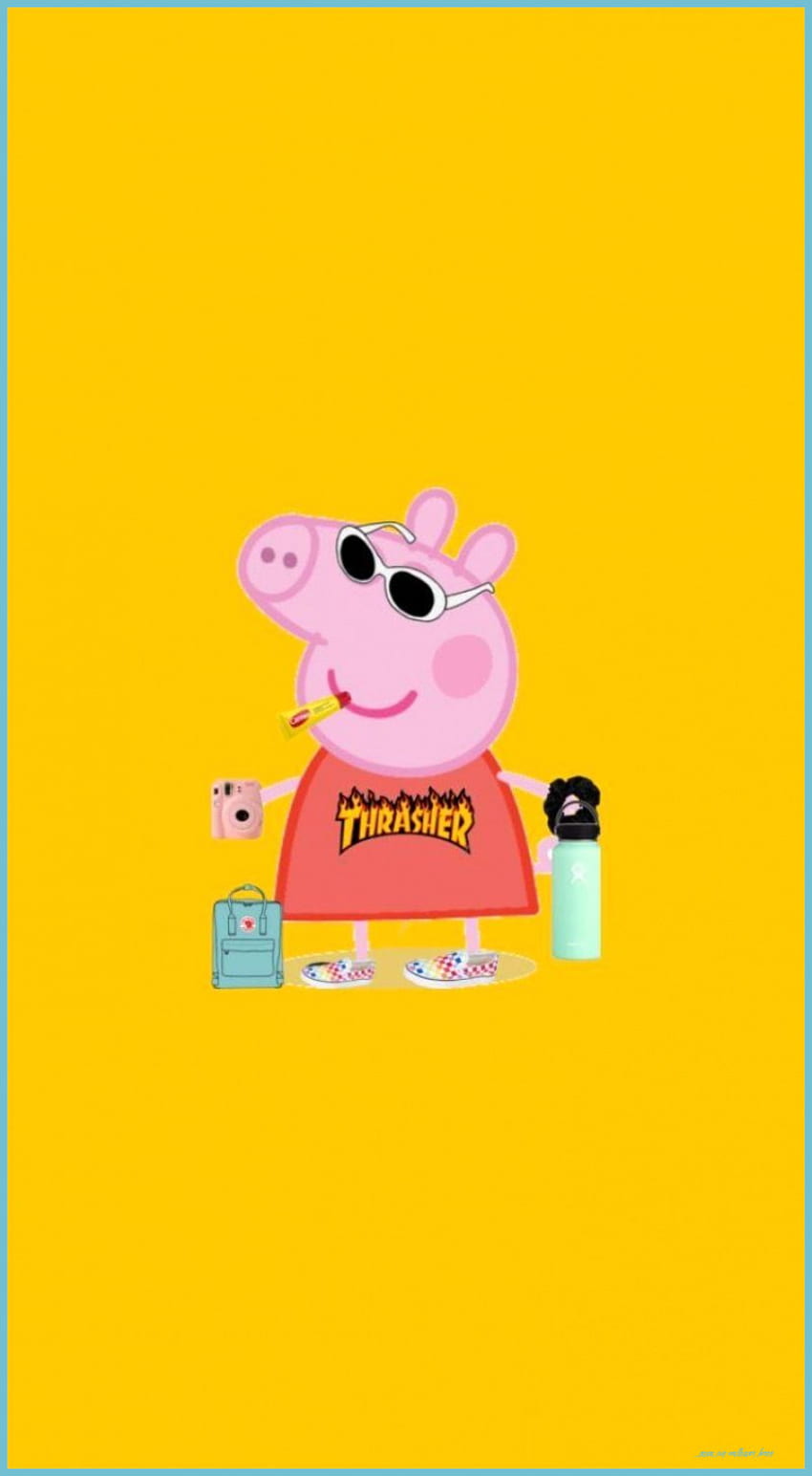 Pin On Summer Goals - Peppa Pig Funny, Peppa Pig Meme HD тапет за телефон