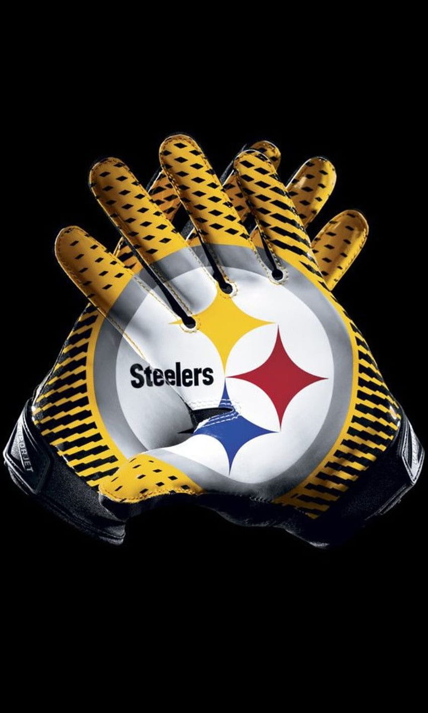 Pittsburgh Steelers, abstract, nfl, usa, HD phone wallpaper