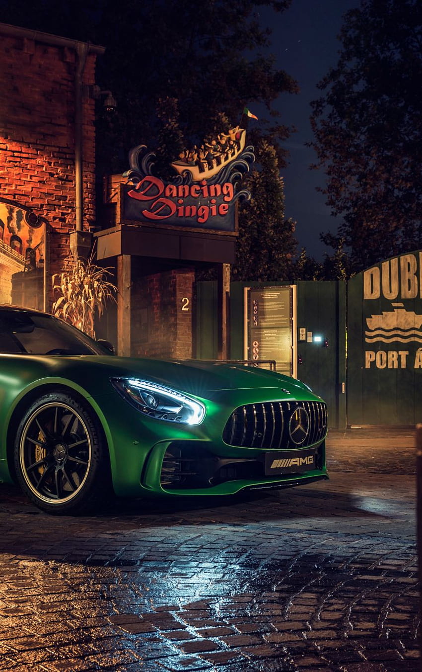 Mercedes Amg Gt R, Green, Luxury Car, Iphone 5, Iphone 5s, Iphone 5c, Ipod Touch, , Background, 15137, Mercedes AMG GTR HD phone wallpaper