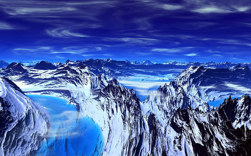 Blue Mountain for PC Full HD wallpaper | Pxfuel