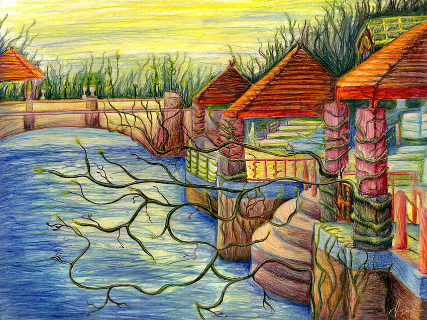 How to Draw Landscapes with Colored Pencil — Carrie L. Lewis, Artist