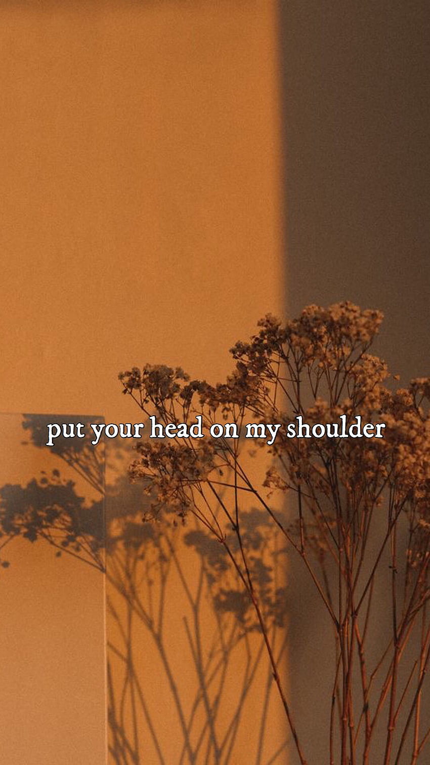 put your head on my shoulder - paul anka - vintage - aesthetic - love songs in 2020. iPhone vintage quotes, Aesthetic iphone , iPhone vintage HD phone wallpaper