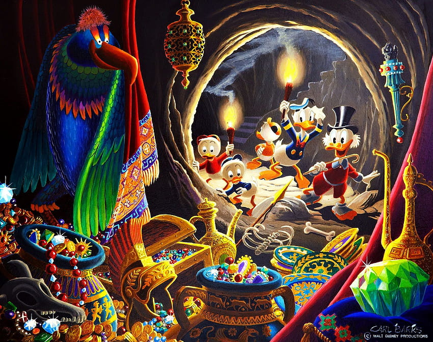 Carl Barks Scrooge, Uncle Scrooge HD wallpaper