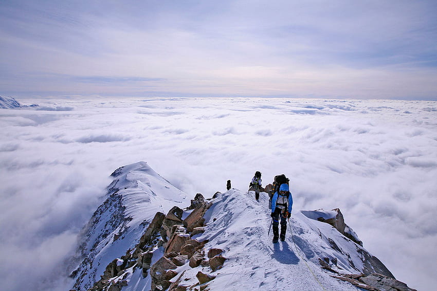 เหนือเอเวอเรสต์: ยอดเขา 9 ยอดในชีวิต Alpine Climbing วอลล์เปเปอร์ HD