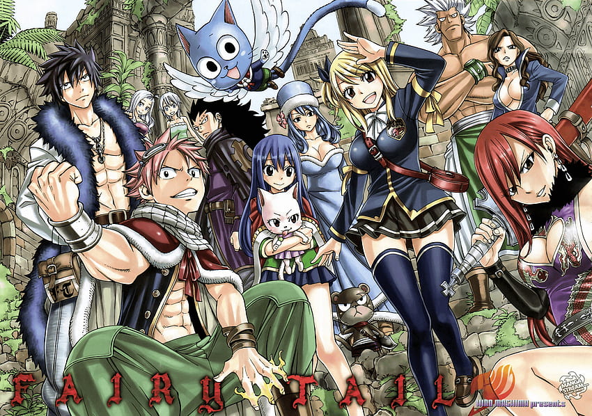 Fairy Tail  Wallpaper and Scan Gallery  Minitokyo