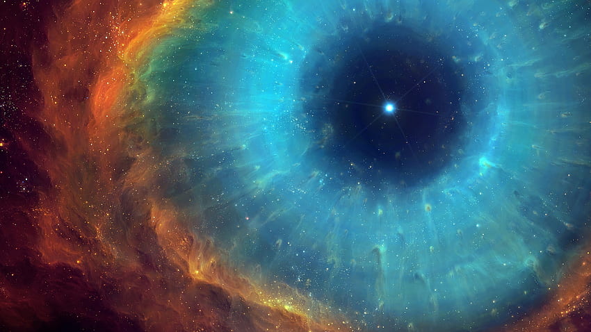 Nebulosa Ojo de Gato fondo de pantalla