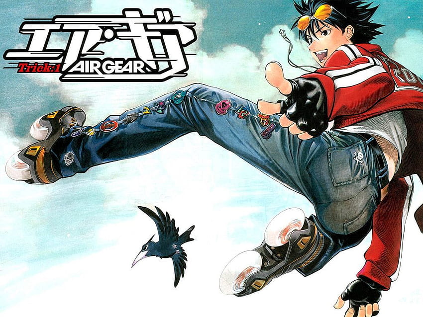 Itsuki Minami, protagonist of Oh! Great's Air Gear. Bladers, Sora Air Gear HD wallpaper