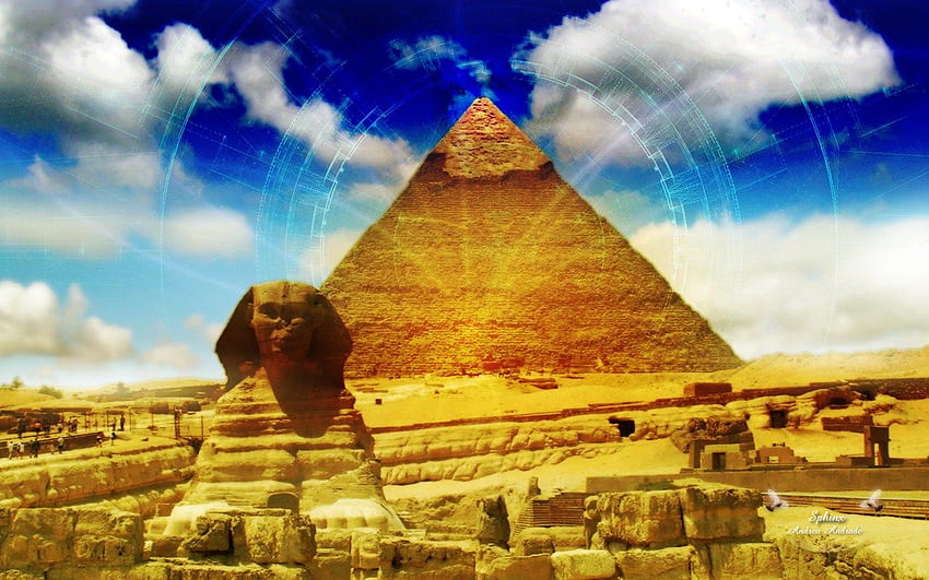 Sphinx, Ancient Egypt HD wallpaper