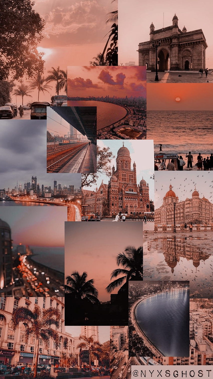Estetica di Mumbai nel 2021. Estetica, temi per iPhone, estetica, collage di storia Sfondo del telefono HD