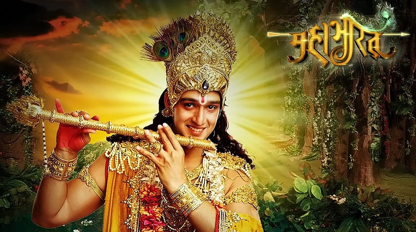 Mahabharat Star Plus Dizilerinde Shri Krishna, Mahabharata HD duvar kağıdı