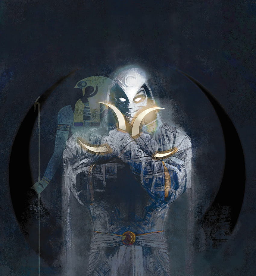 Moon Knight, Empire Cover, Marvel series, art HD phone wallpaper