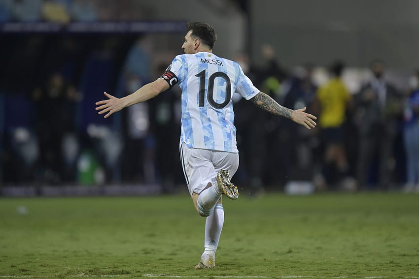 Lionel Messi decisive again as Argentina advance to Copa America semifinal, Messi Copa America 2021 HD wallpaper