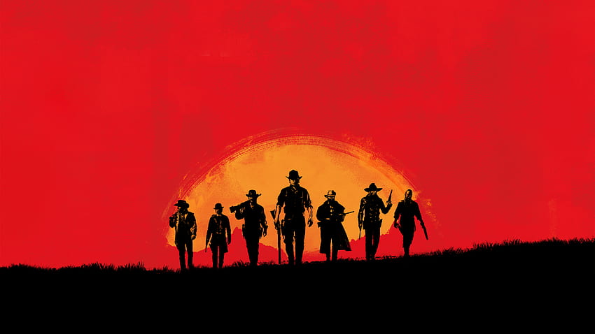 Red Dead Redemption 2 と背景、Red Dead Redemption 高画質の壁紙