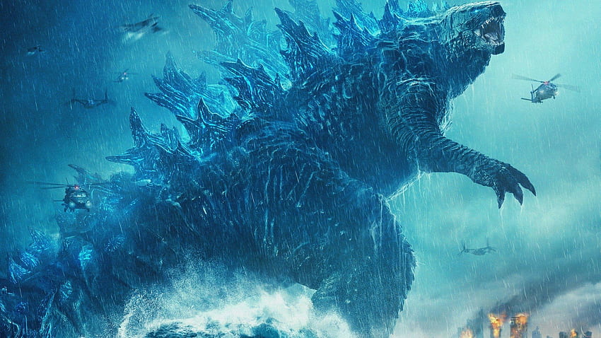 Godzilla: Rey de los Monstruos y Antecedentes, Cara de Godzilla fondo de pantalla