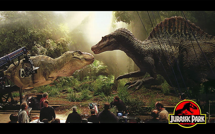 Jurassic Park 3 Spinosaurus HD-Hintergrundbild